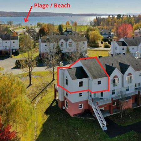 Chaleureux Condo A Magog Eksteriør bilde